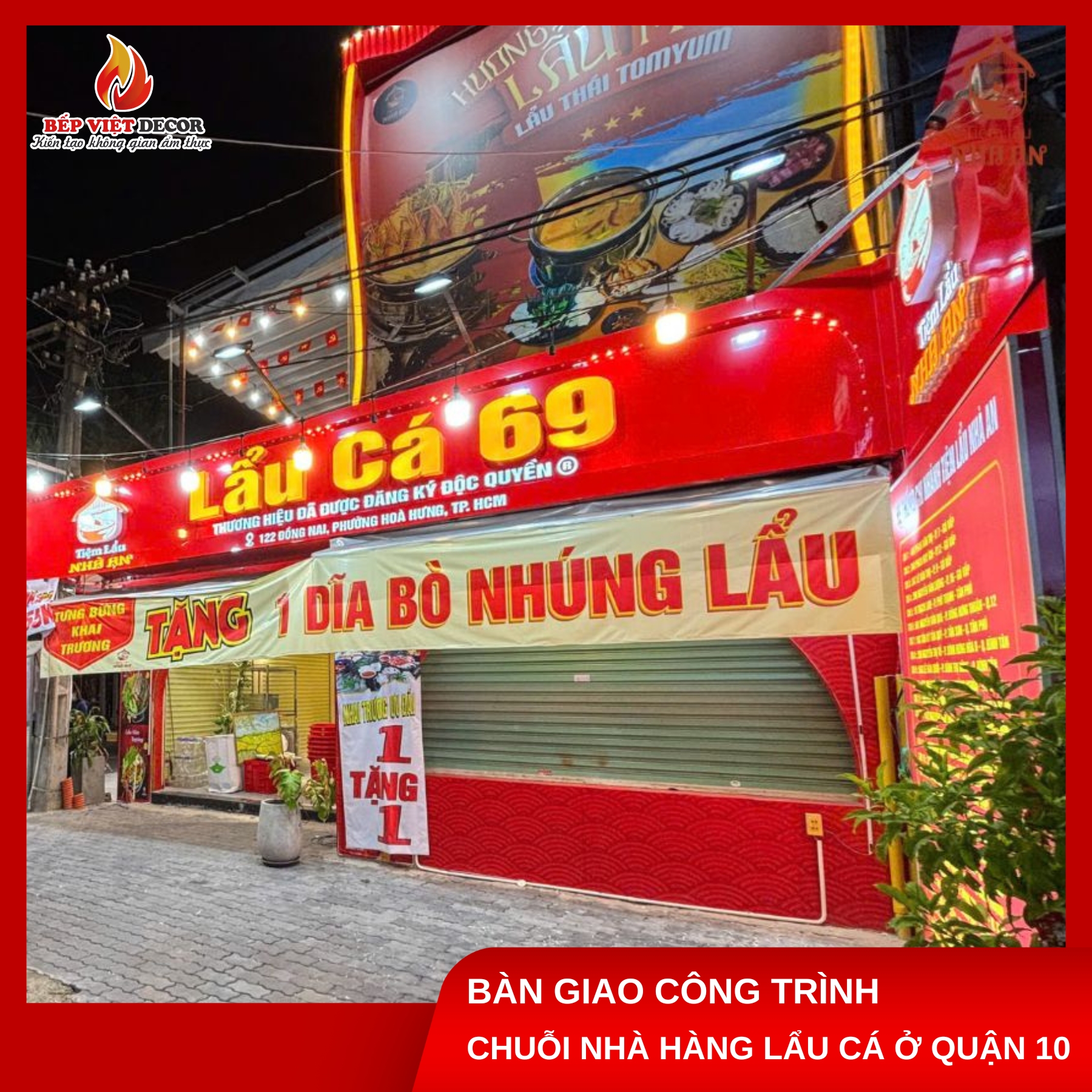 Setup Khu Bếp Công Nghiệp Cho Chuỗi Lẩu Cá