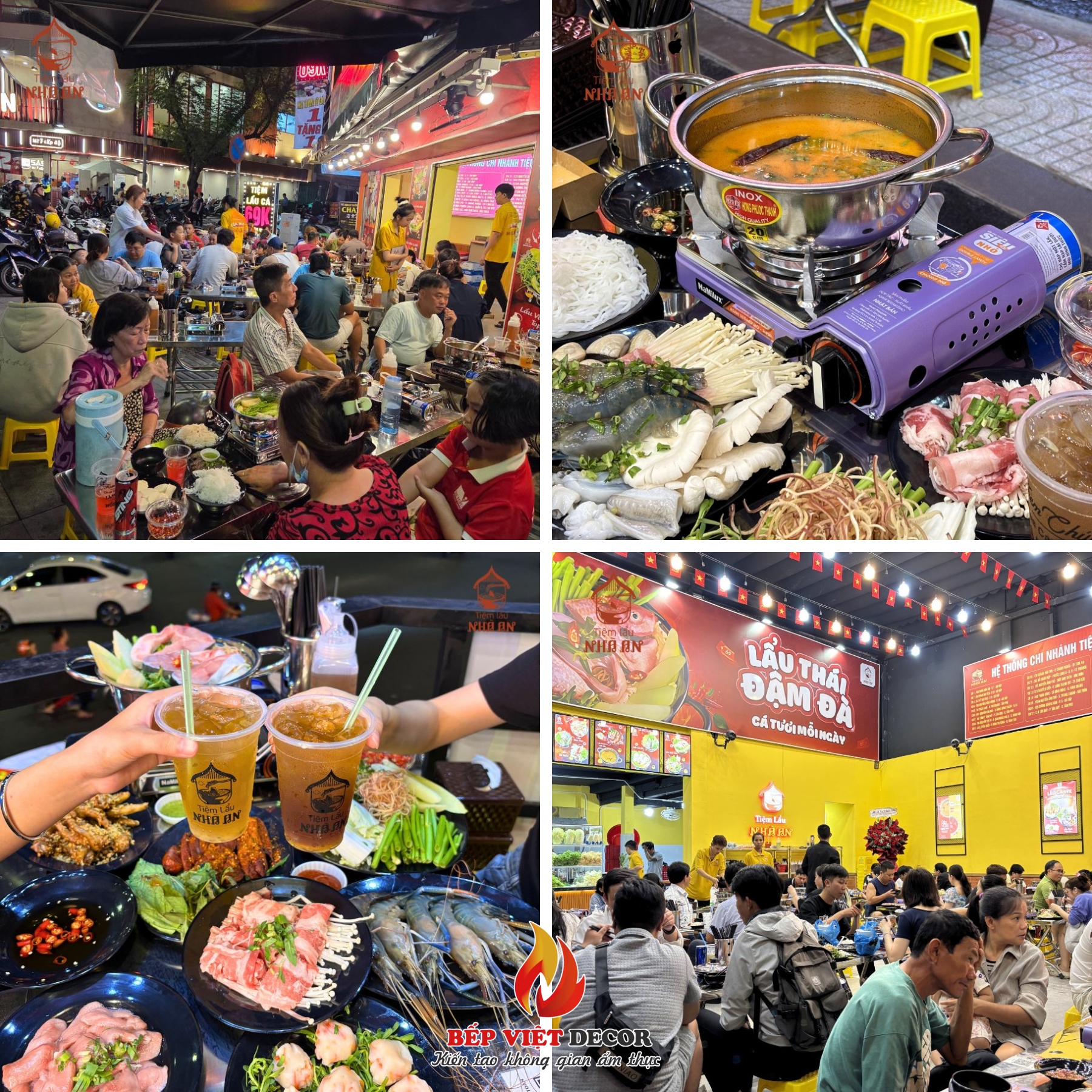 Setup Khu Bếp Công Nghiệp Cho Chuỗi Lẩu Cá