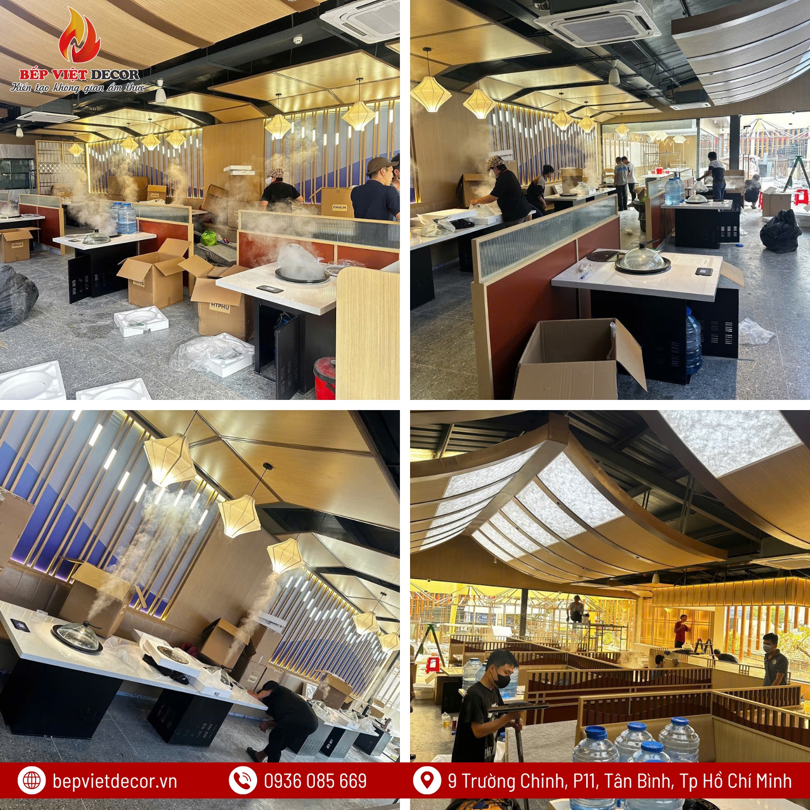 Bàn Giao Nồi Hấp Thủy Nhiệt Cho Nhà Hàng ChingHong