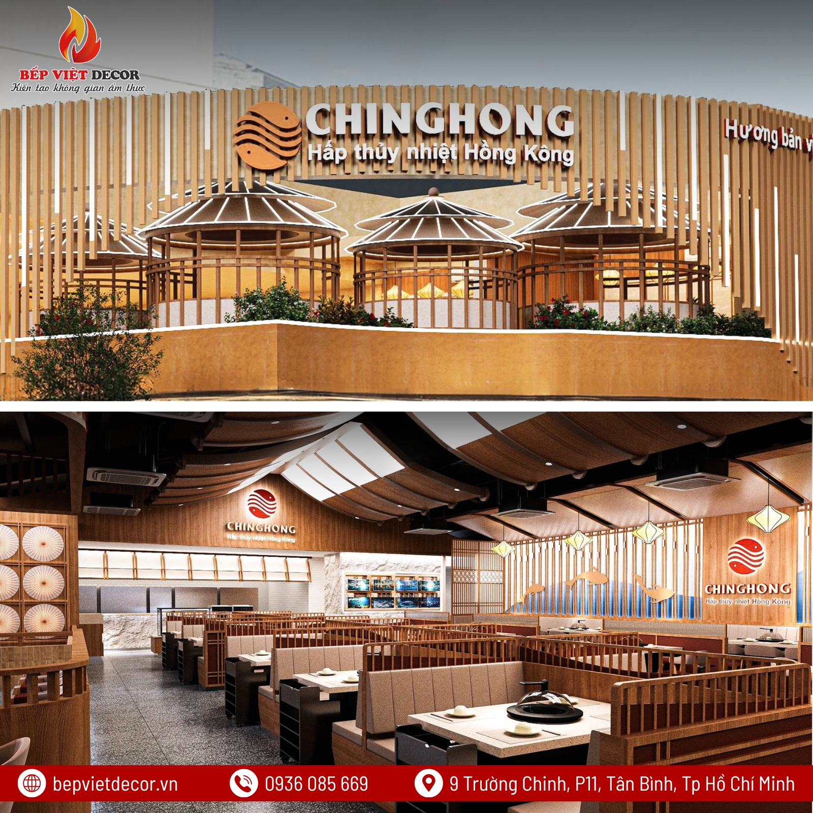 Bàn Giao Nồi Hấp Thủy Nhiệt Cho Nhà Hàng ChingHong