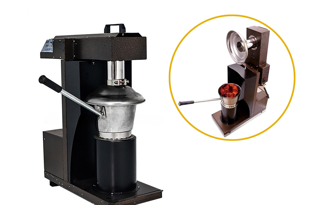 ​​​​​​​Bếp mồi than công suất lớn cho nhà hàng, chứa nhiều kg than, lớp vỏ cách nhiệt dày