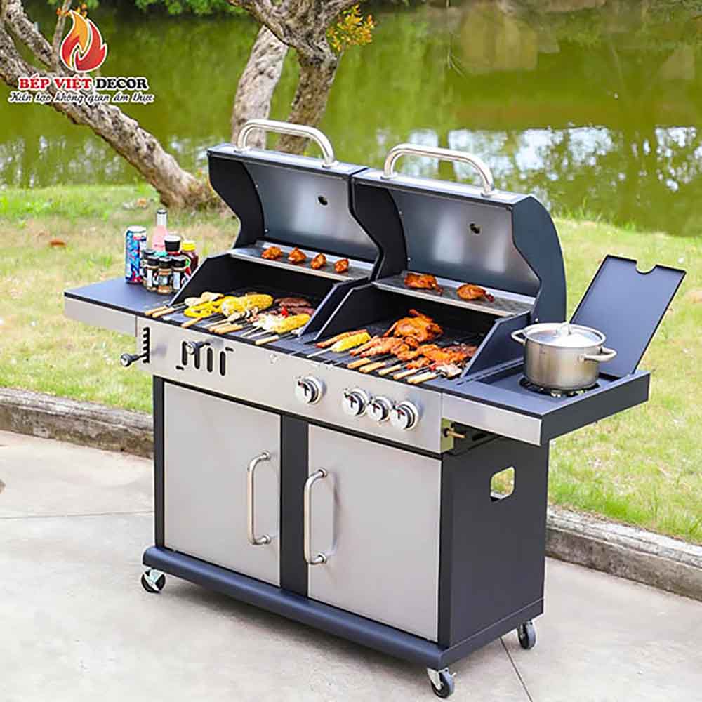 ​​​​​​​Bếp nướng BBQ ngoài trời chính hãng tại Bếp Việt Decor