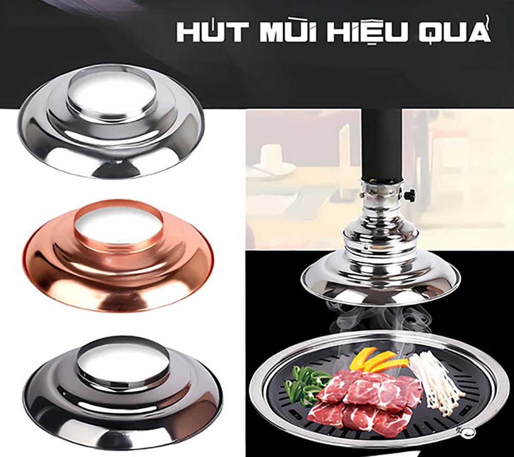 Điểm nổi bật của ống hút khói BBQ tại bàn