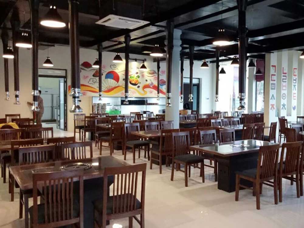 ​​​​​​​Hệ thống ống hút khói sau khi nghiệm thu