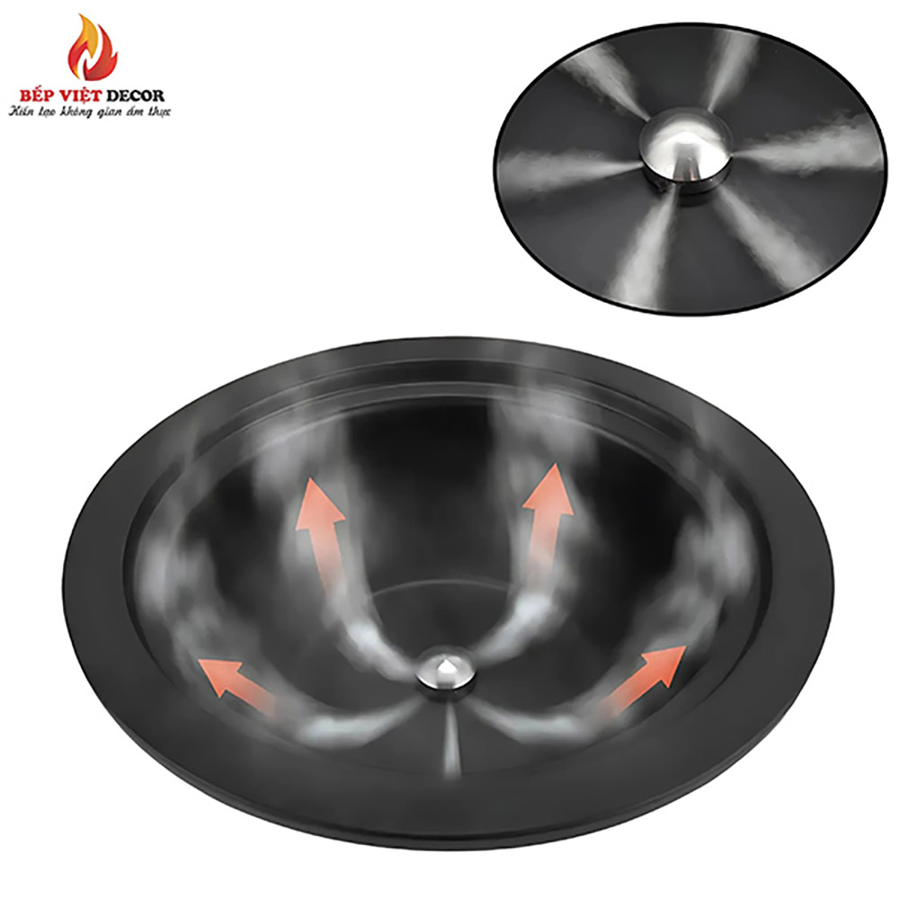 Nguyên lý hoạt động của nồi hấp thủy nhiệt bằng inox