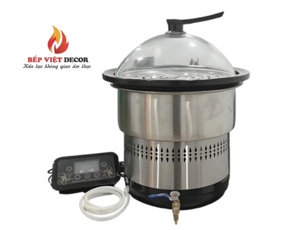 Nồi hấp cách thủy bằng inox 304 cao cấp, gồm nồi đun nước và xửng hấp nhiều tầng