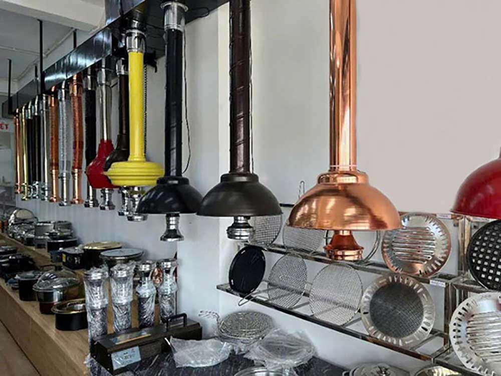 Ống hút khói inox nhà bếp, kết nối chụp hút và quạt hút, dẫn khói hiệu quả