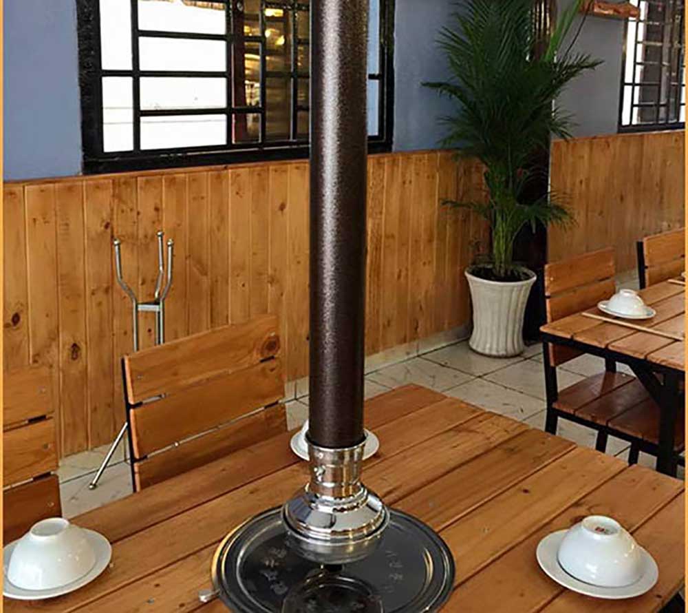 Thi công ống gió hút khói trục đứng, đảm bảo thoát khói nhanh và thông thoáng