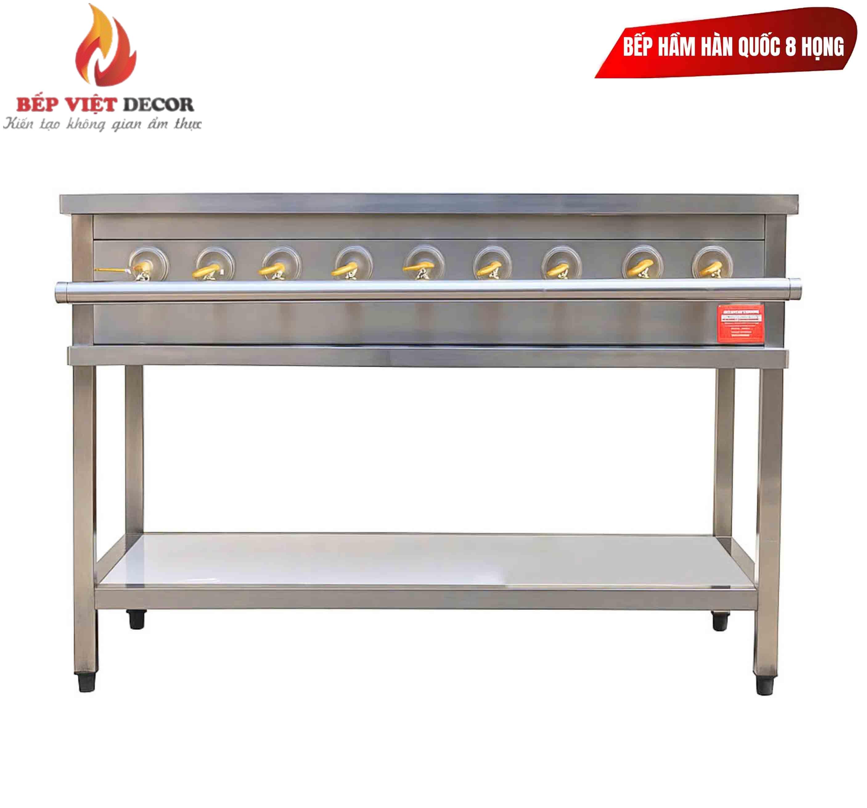 Bếp hầm Hàn Quốc 8 họng