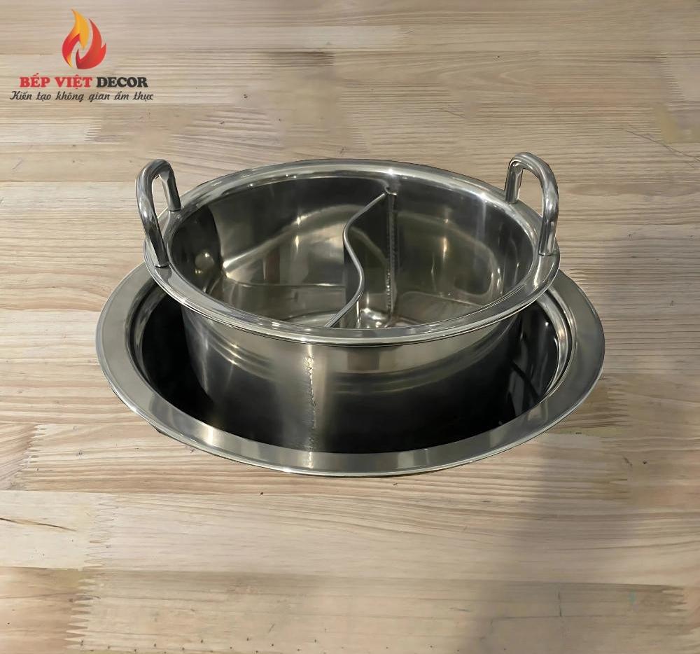 Bếp Lẩu Cô Đơn 1200W (Bếp Lẩu 1 Người) theo phong cách lẩu Tứ Xuyên vô cùng lạ mắt và tiện dùng