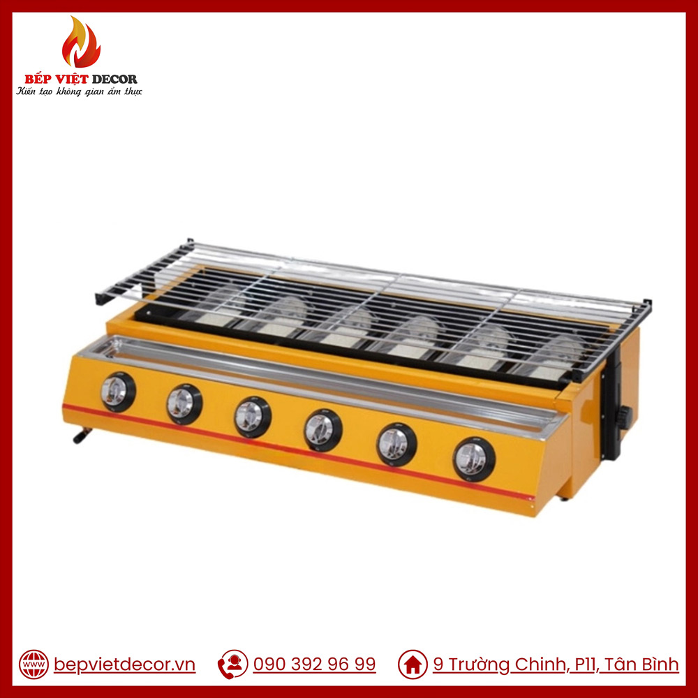 Bếp nướng công nghiệp bằng gas là thiết bị bếp dùng trong ngành thực phẩm và dịch vụ ẩm thực