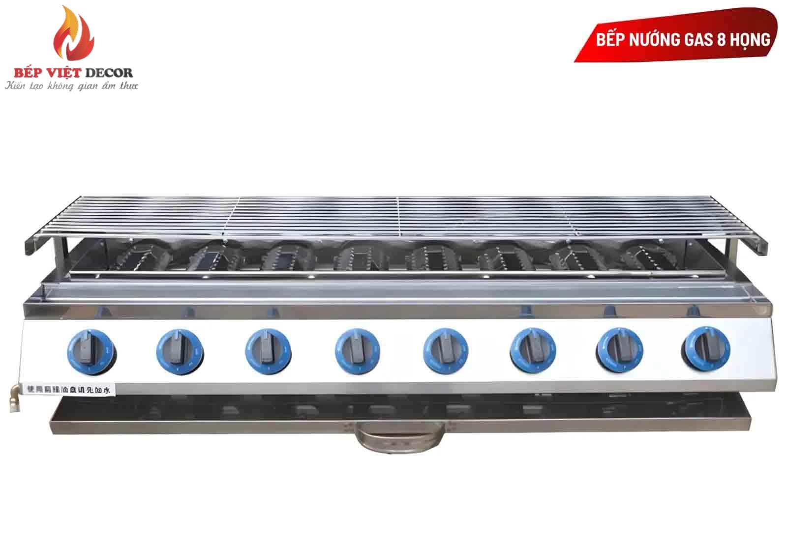 Bếp nướng gas 8 họng