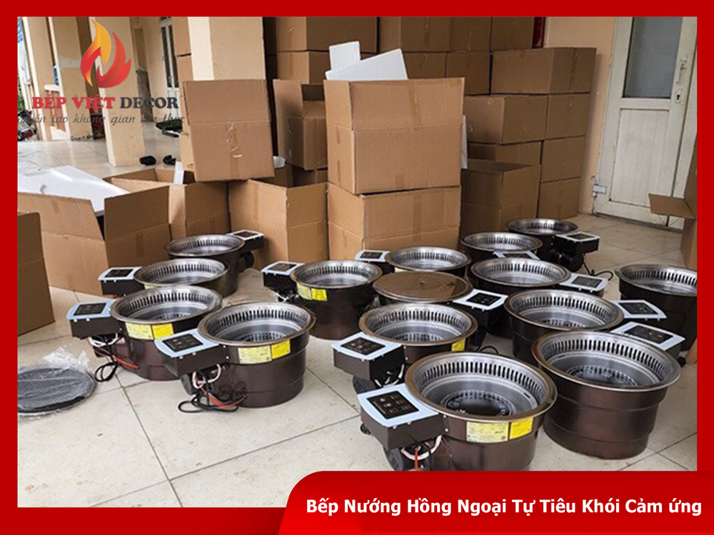 Bếp Việt Decor - Địa chỉ uy tín cung cấp bếp nướng âm hồng ngoại tự tiêu khói cảm ứng chất lượng