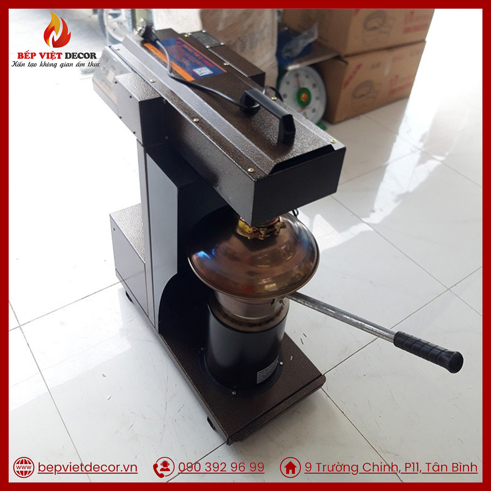 Mặt trước của máy khò than BBQ