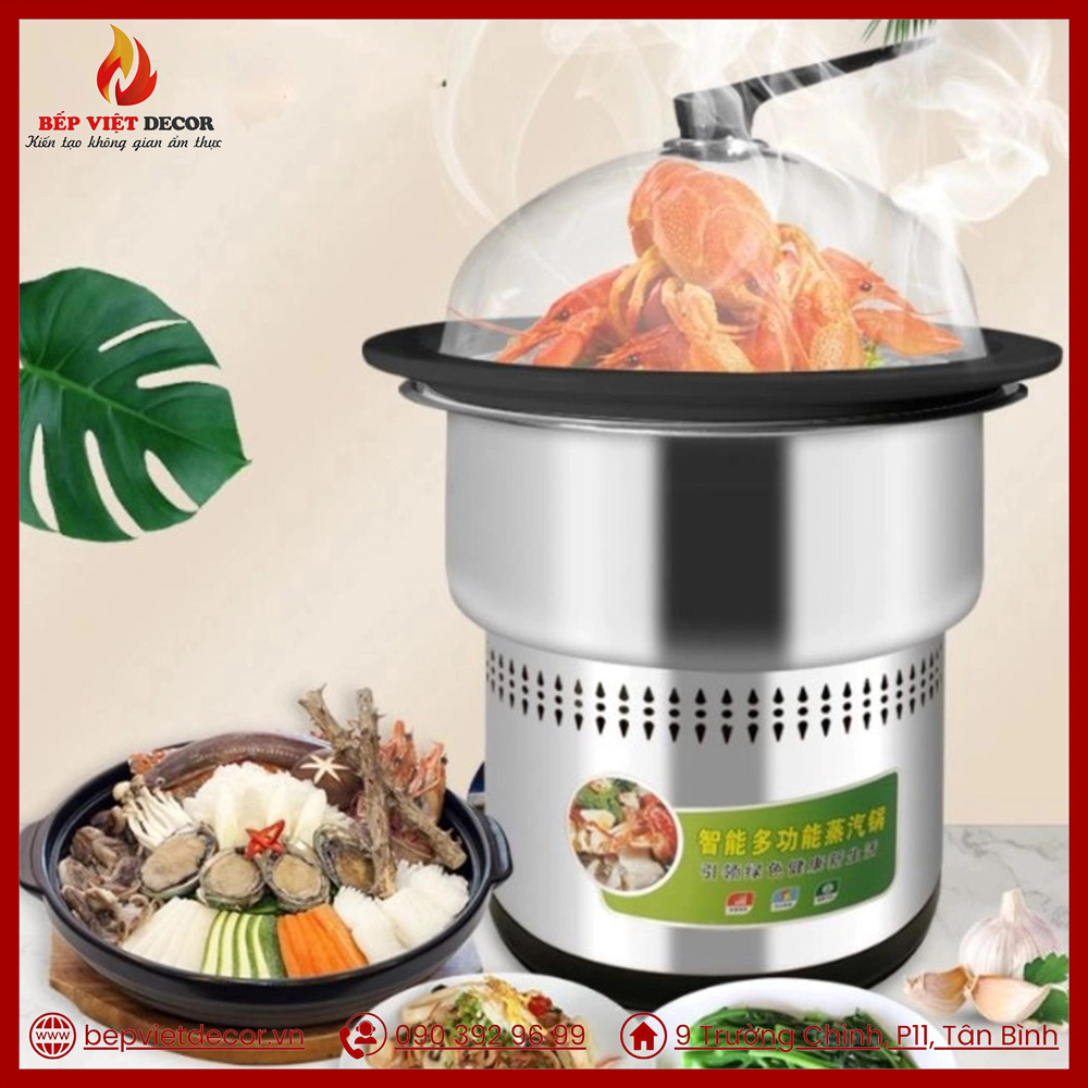 Nồi lẩu hơi thủy nhiệt công nghiệp cao cấp