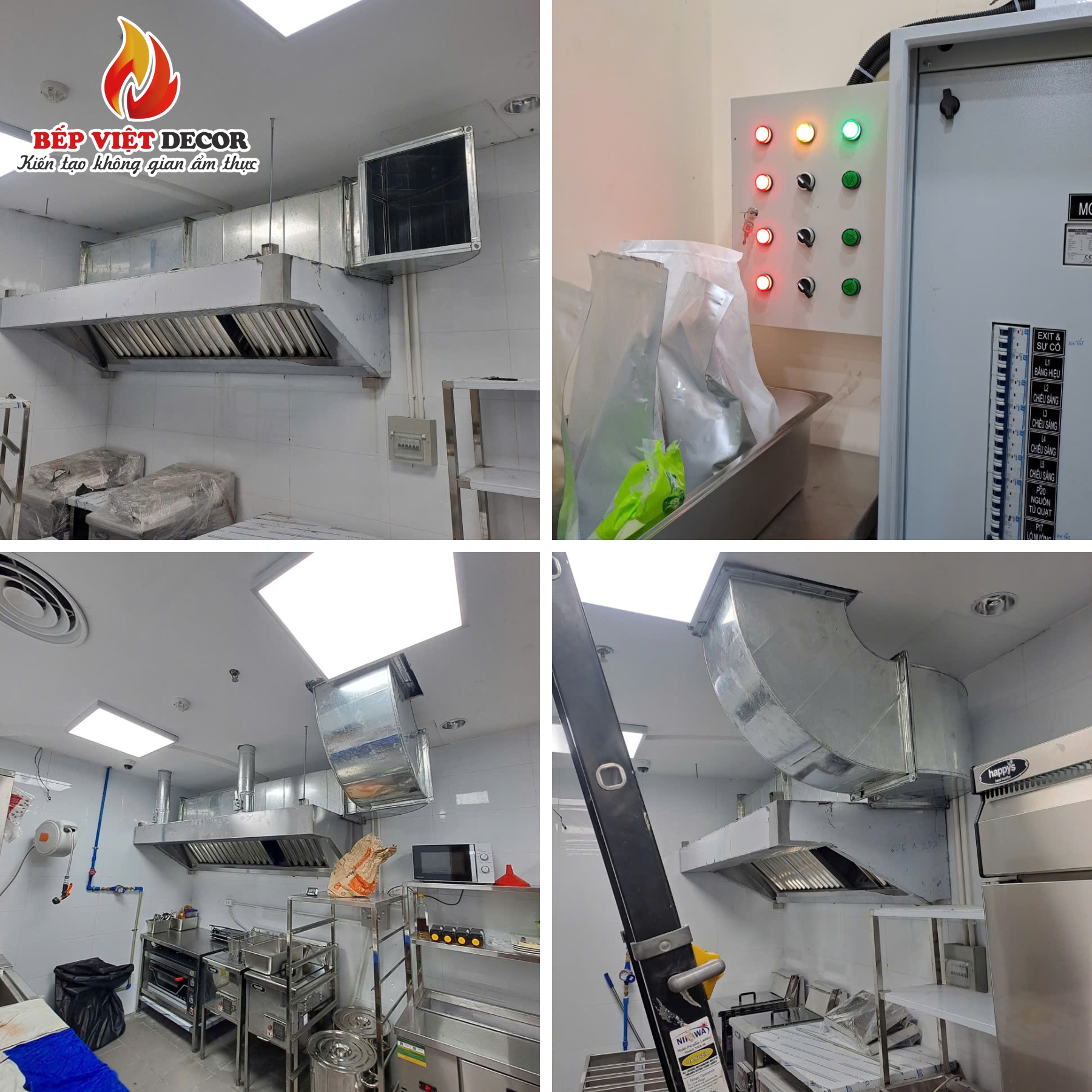 Bàn Giao Hệ Thống Hút Mùi &amp;amp; Cấp Khí Công Trình Dookki