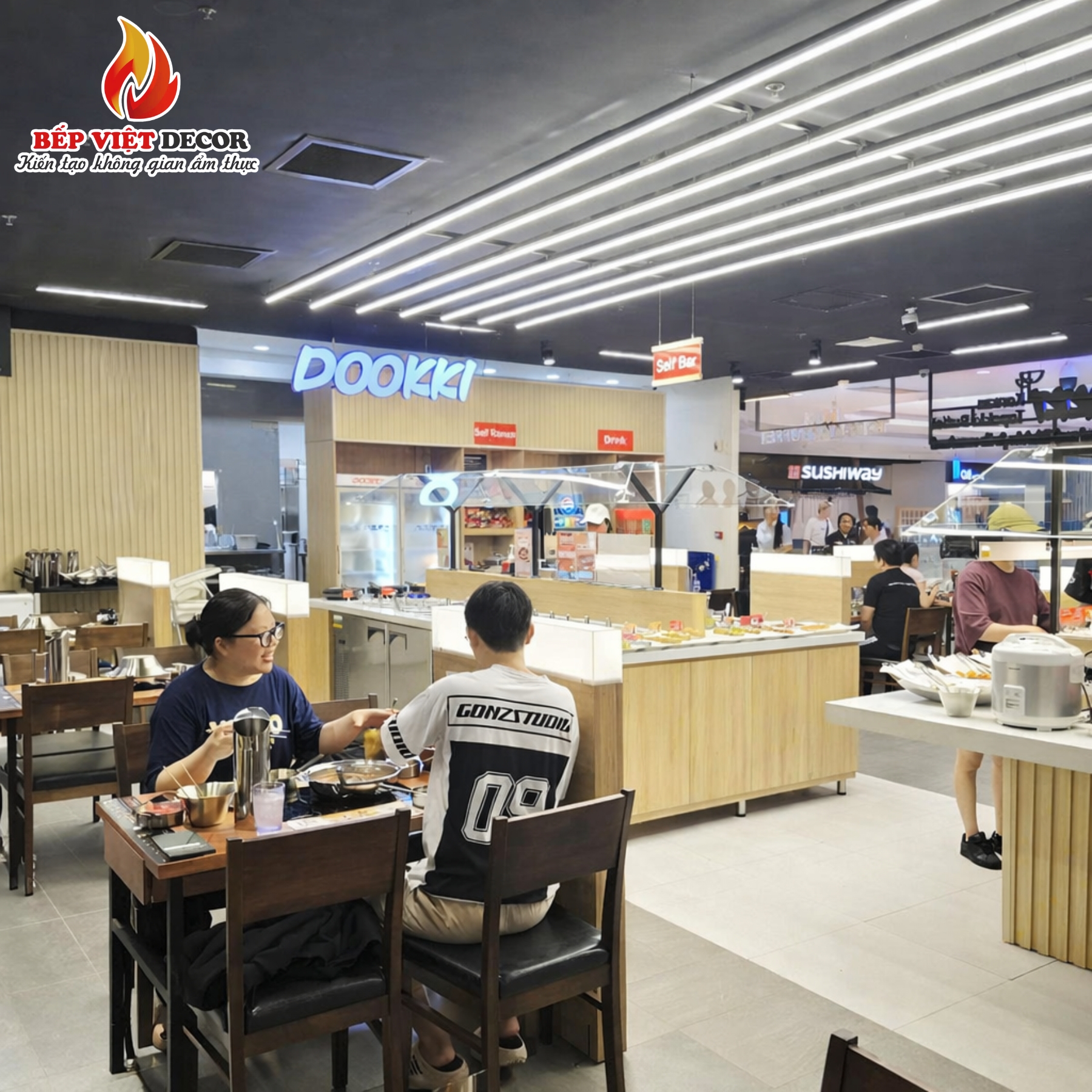 Bàn Giao Hệ Thống Hút Mùi &amp;amp; Cấp Khí Công Trình Dookki