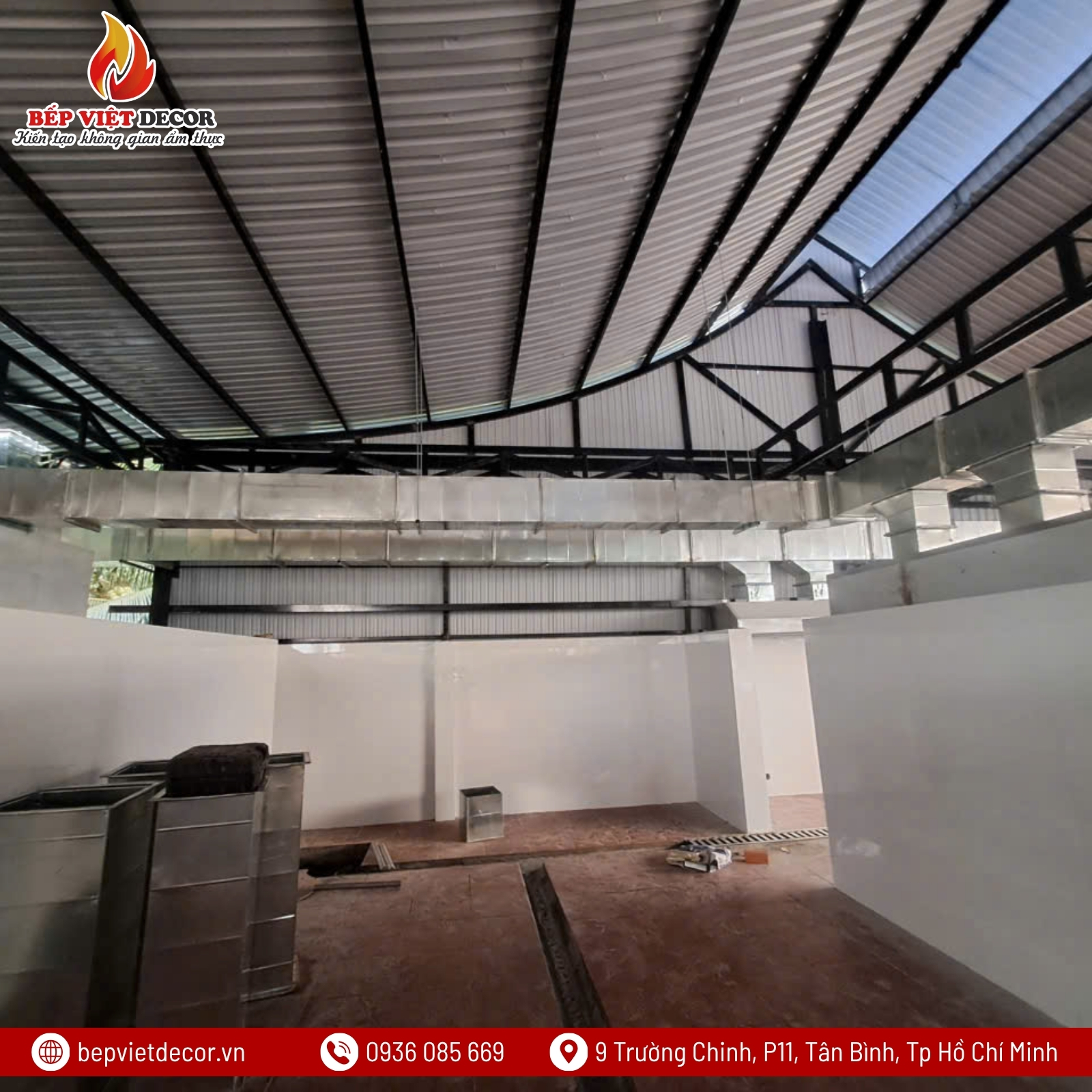 THI CÔNG BẾP CÔNG NGHIỆP NHÀ HÀNG GỒM NHỮNG HẠNG MỤC NÀO?