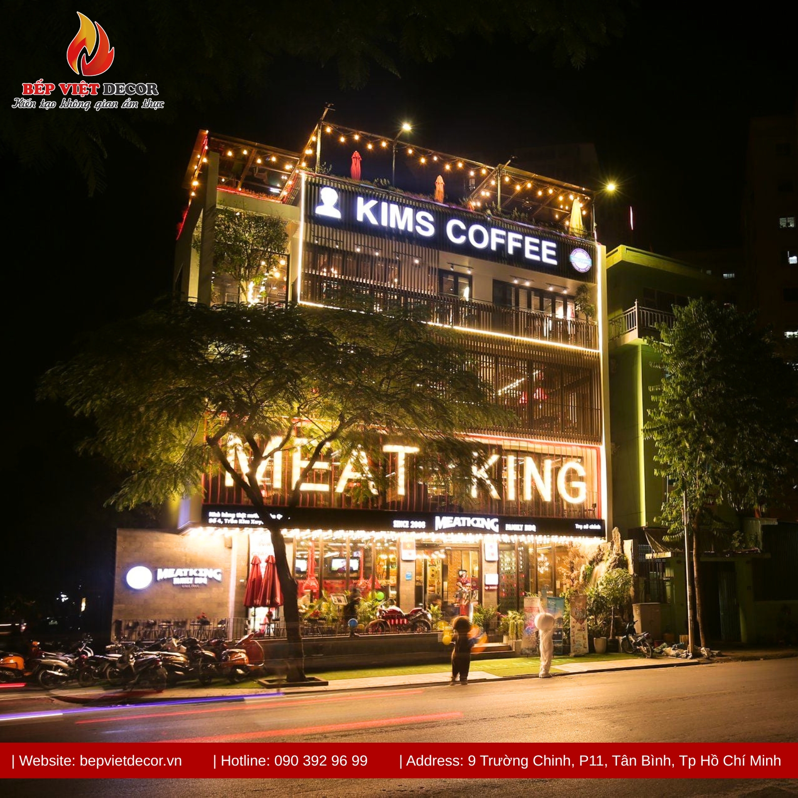 GIỚI THIỆU CÔNG TRÌNH HÚT KHÓI NHÀ HÀNG MEAT KING TẠI HÀ NỘI