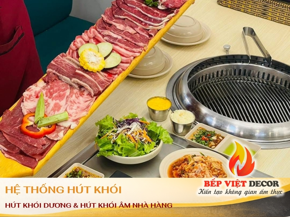 Hệ Thống Hút Khói Âm Nhà Hàng