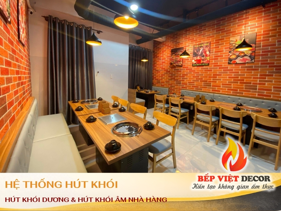 Hệ Thống Hút Khói Âm Nhà Hàng