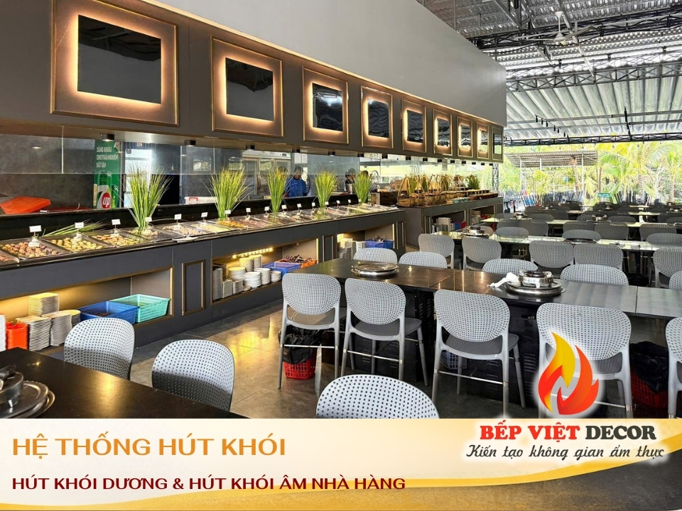 Hệ Thống Hút Khói Âm Nhà Hàng