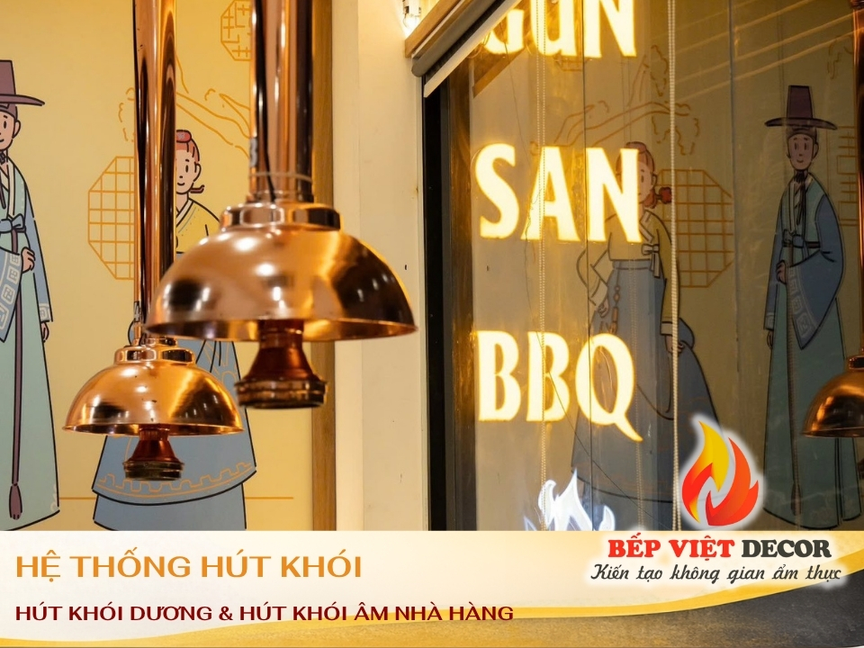 Hệ Thống Hút Khói Dương Nhà Hàng