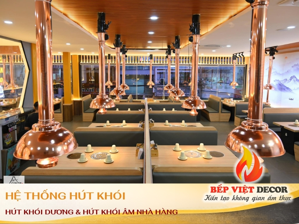 Hệ Thống Hút Khói Dương Nhà Hàng