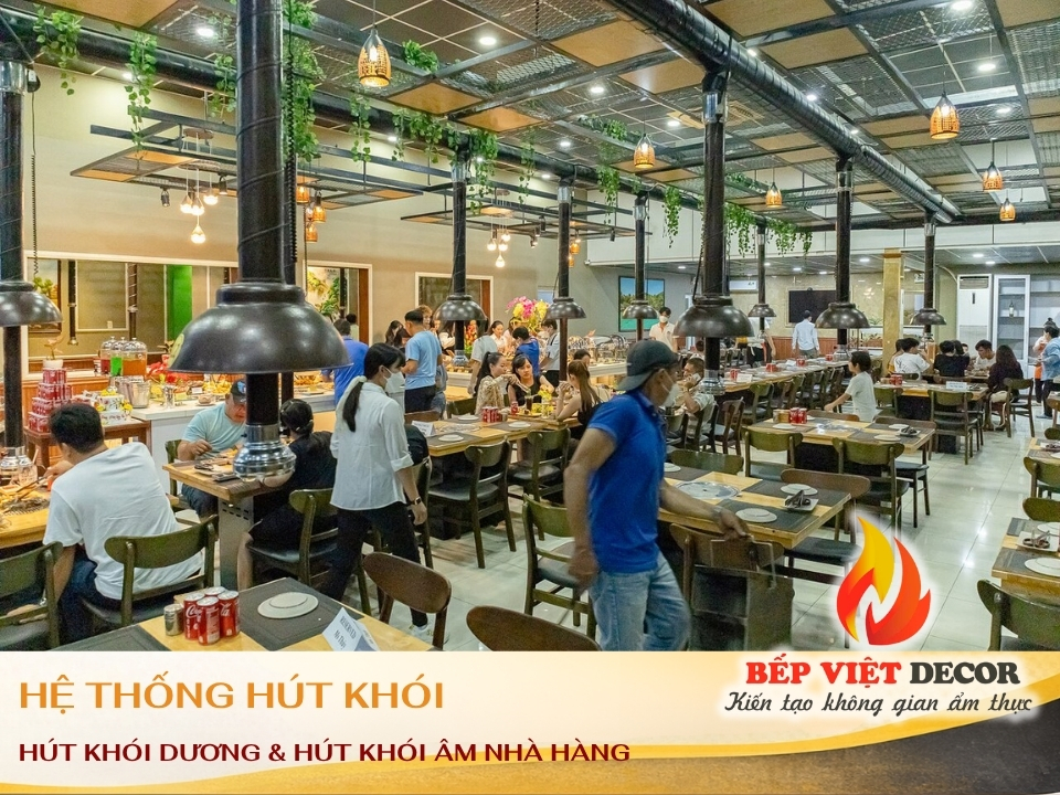Hệ Thống Hút Khói Dương Nhà Hàng