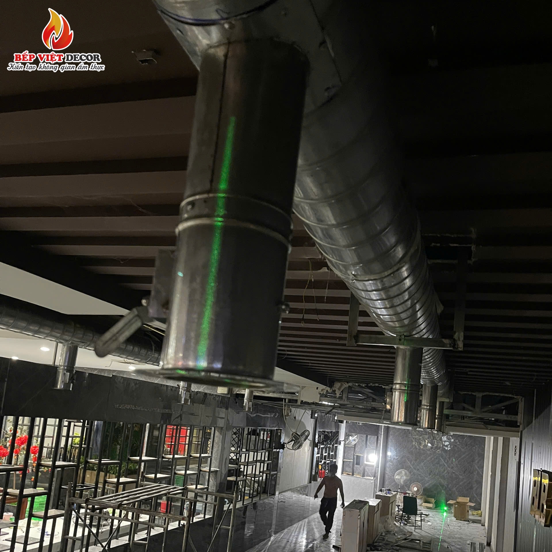 THI CÔNG HỆ THỐNG HÚT KHÓI