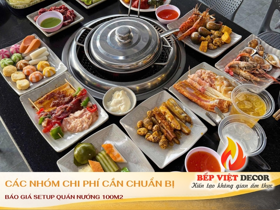 KINH NGHIỆM SETUP QUÁN NƯỚNG TỪ THỰC TẾ