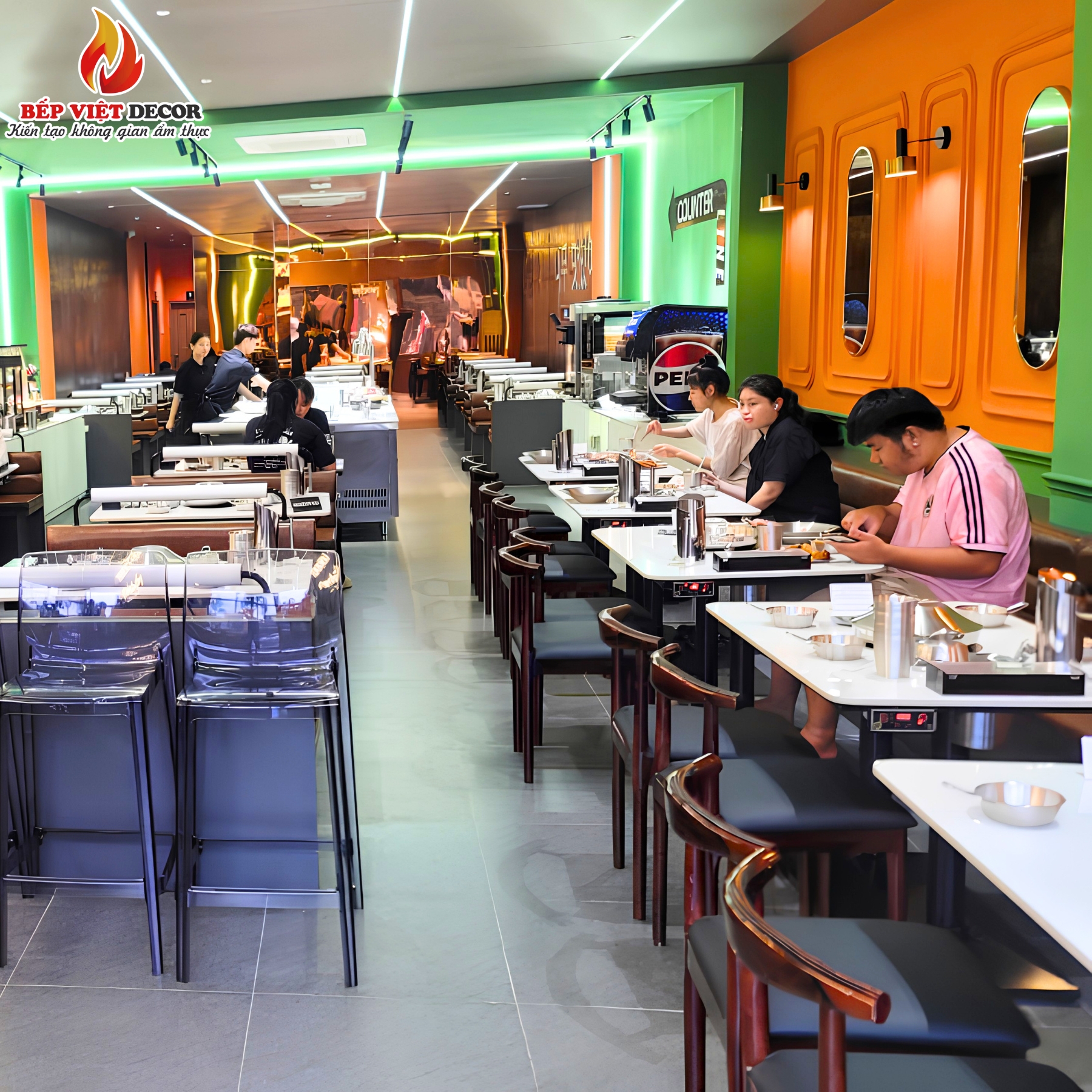 Mẫu Bàn Ghế Nhà Hàng BVCC02