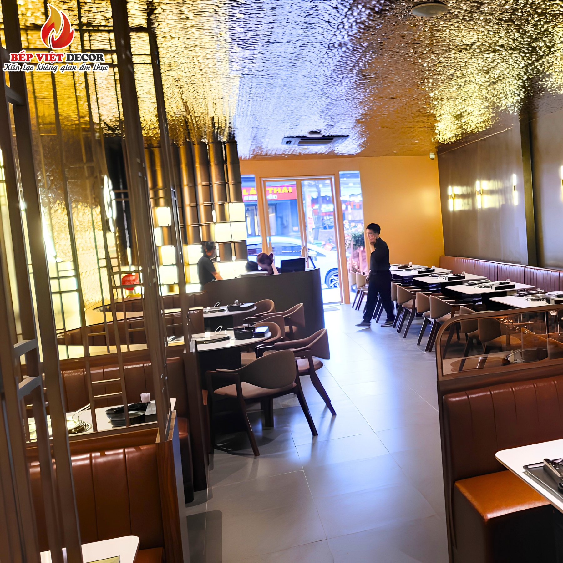 Mẫu Bàn Ghế Nhà Hàng Cao Cấp BVCC01