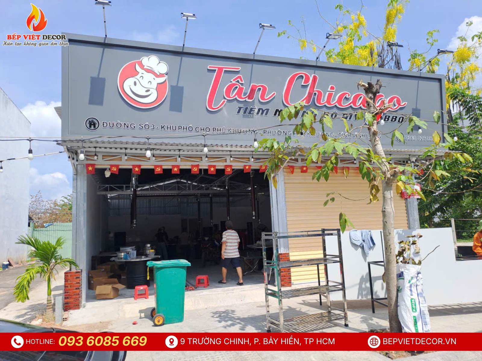 Bàn Giao Công Trình Hút Khói Dương Tại Tân Chicago