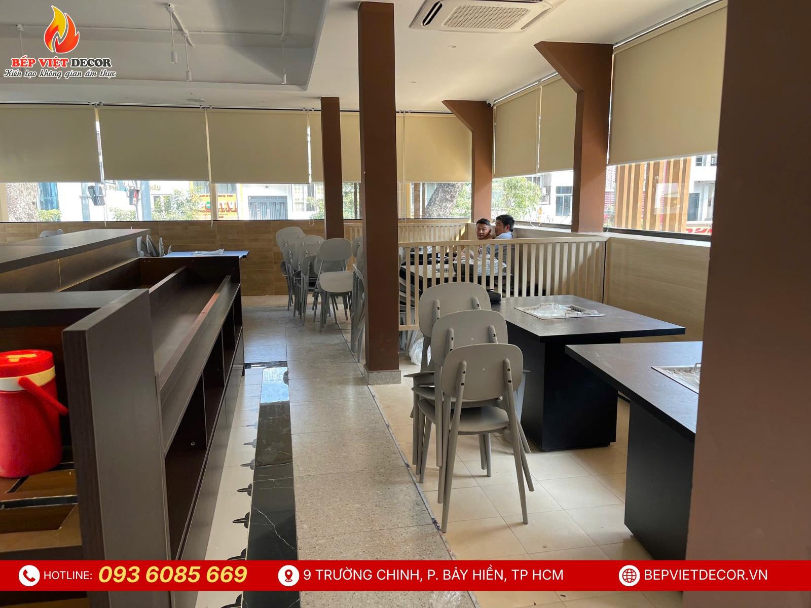 Quá trình lắp đặt được thực hiện chuyên nghiệp