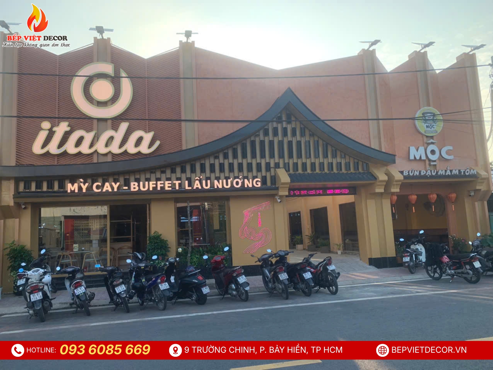 Bàn Giao Hệ Thống Hút Khói Dương Và Hoàn Thiện Khu Bếp Công Nghiệp Cho Chuỗi Mì Cay Itada