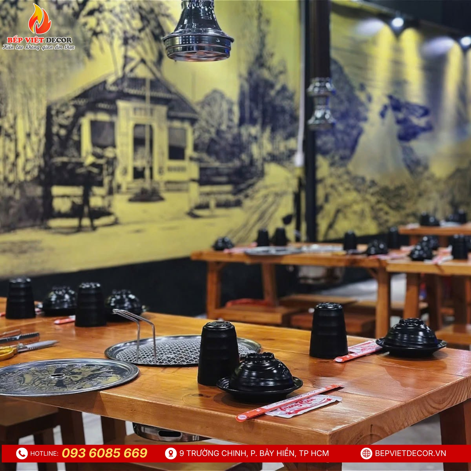 Bàn Giao Hệ Thống Hút Khói Dương Cho CaLa Buffet Lẩu Nướng