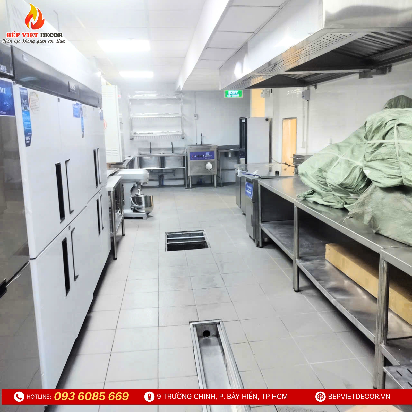Quá trình thi công và lắp đặt thiết bị