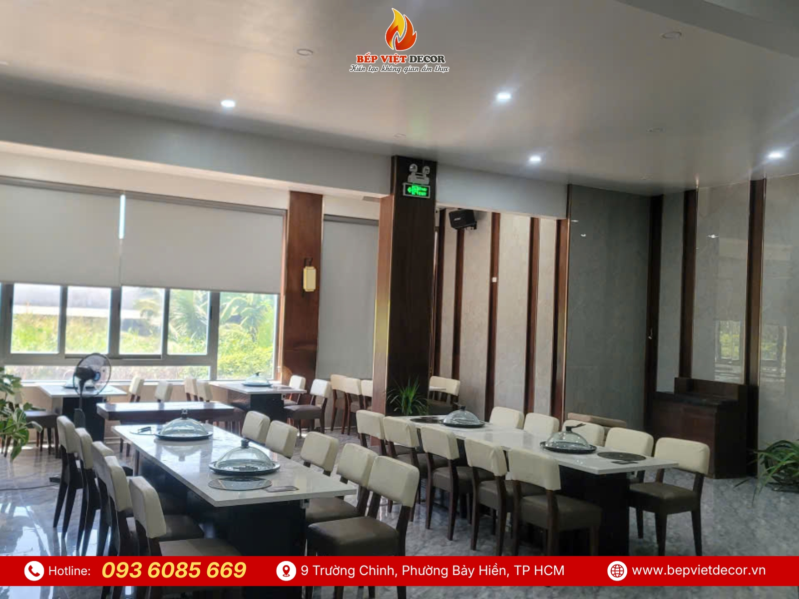 Bàn Giao Trọn Gói 30 Bàn Lẩu Hơi Hấp Thủy Nhiệt