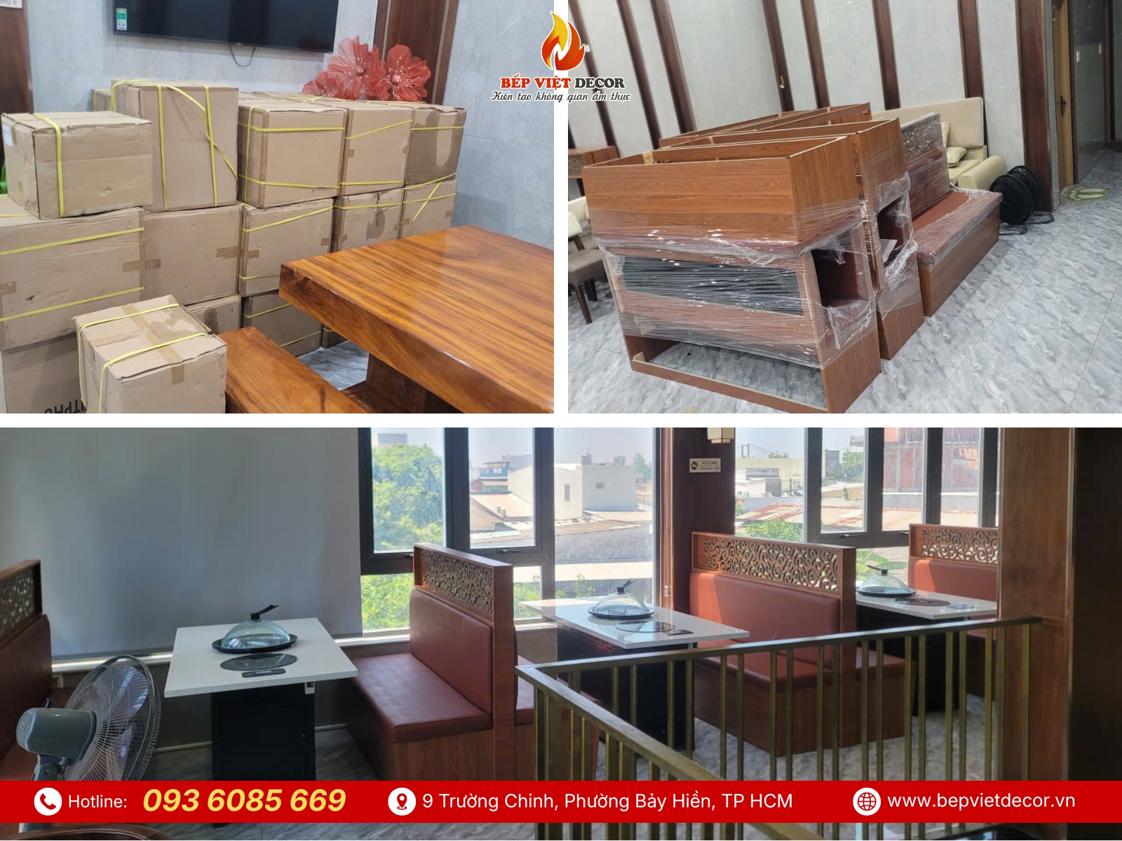 Bàn Giao Trọn Gói 30 Bàn Lẩu Hơi Hấp Thủy Nhiệt