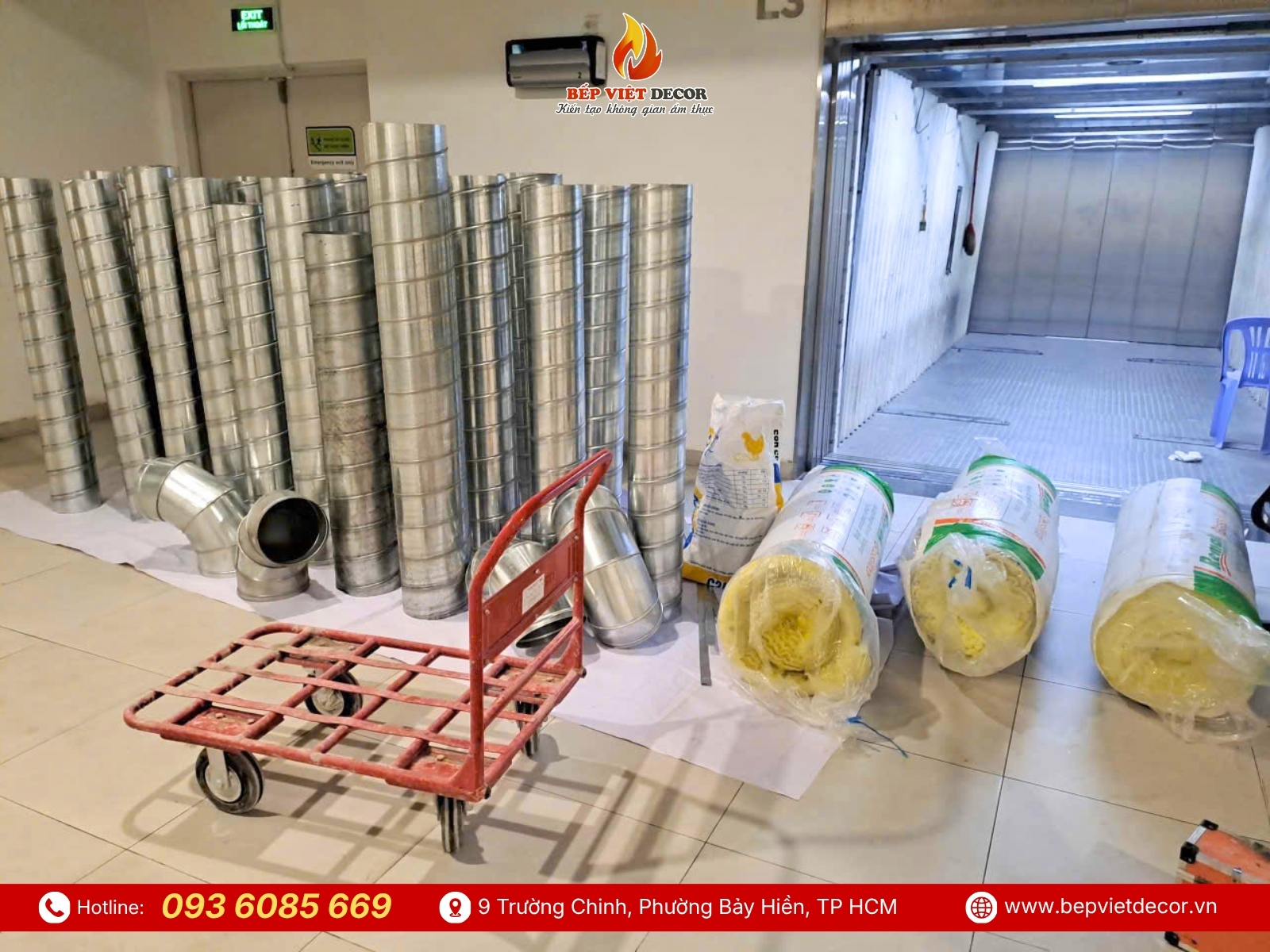 Quá Trình Chuẩn Bị Và Vận Chuyển Vật Tư