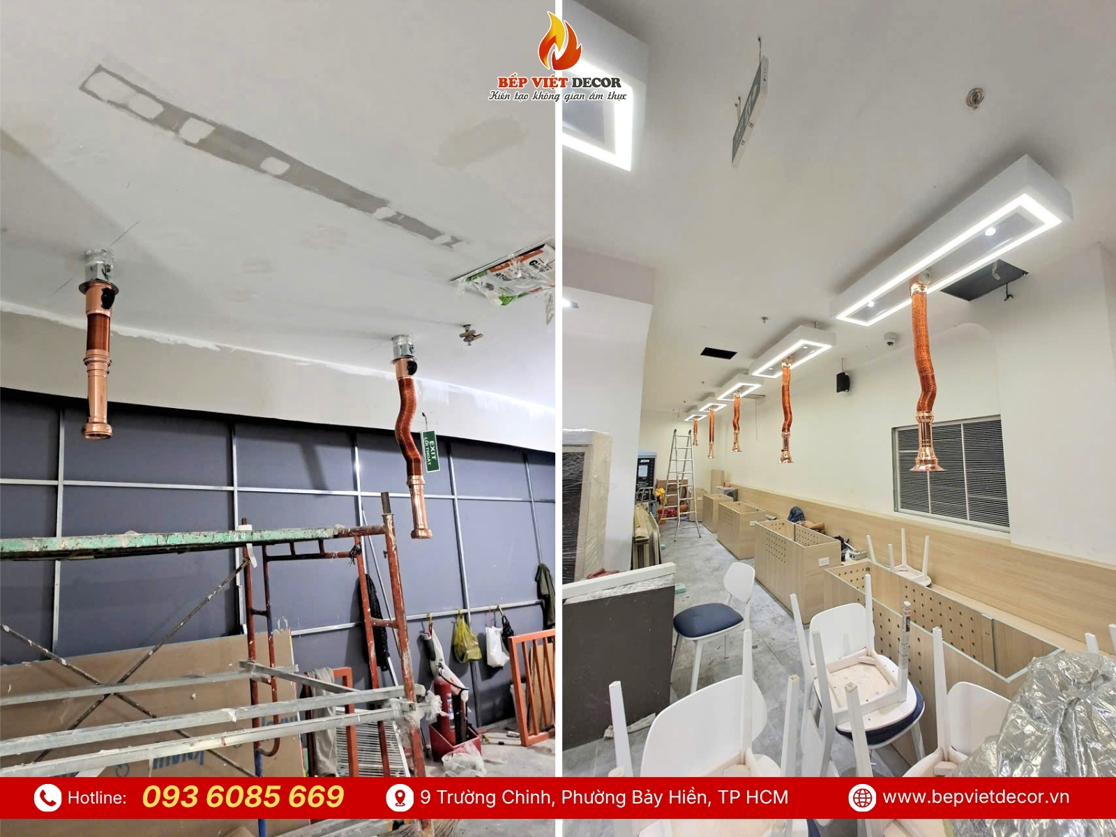 Quy Trình Thi Công Lắp Đặt Hệ Thống Hút Khói Dương