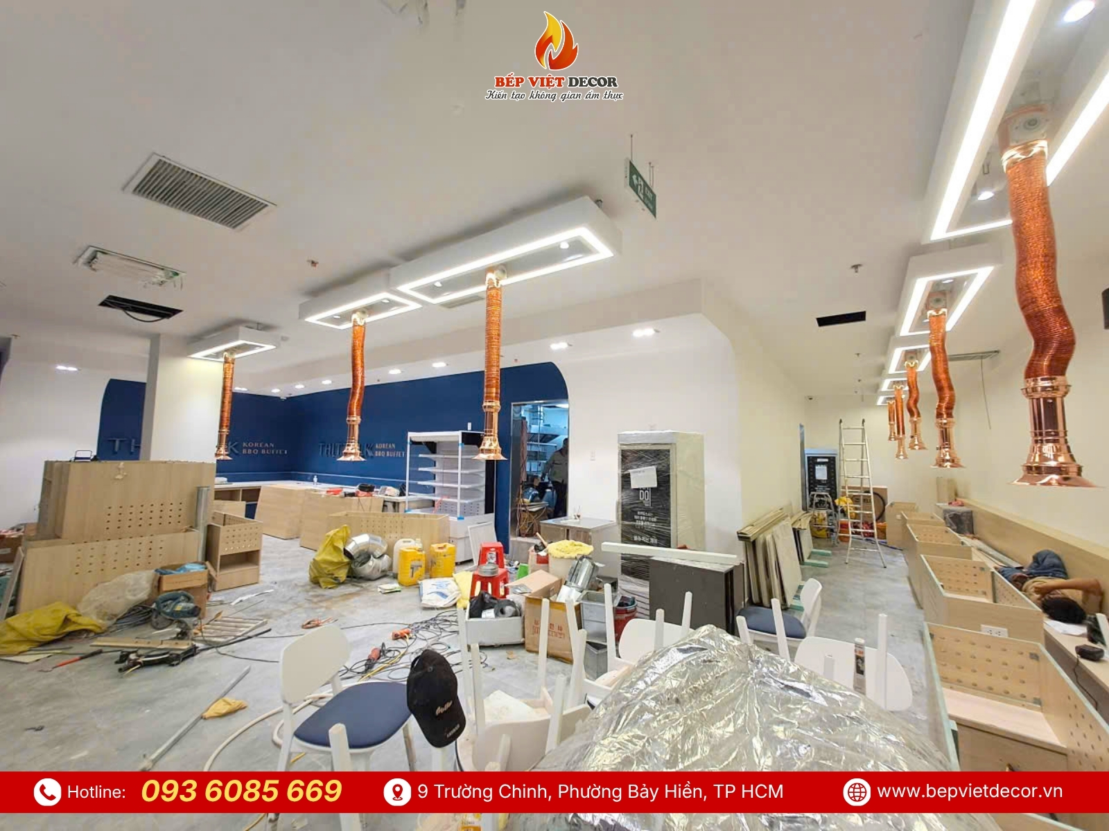 Quy Trình Thi Công Lắp Đặt Hệ Thống Hút Khói Dương