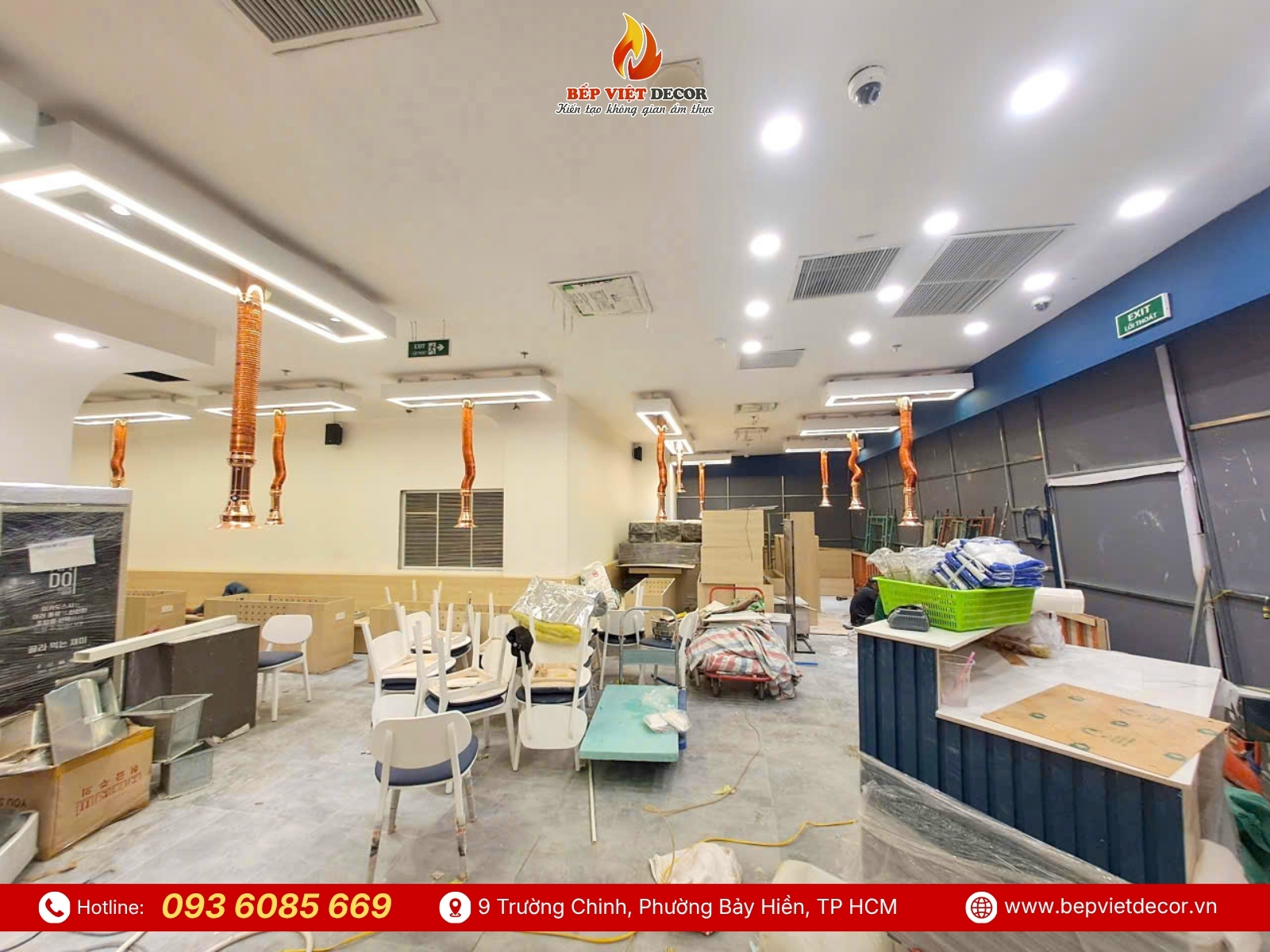 Quy Trình Thi Công Lắp Đặt Hệ Thống Hút Khói Dương