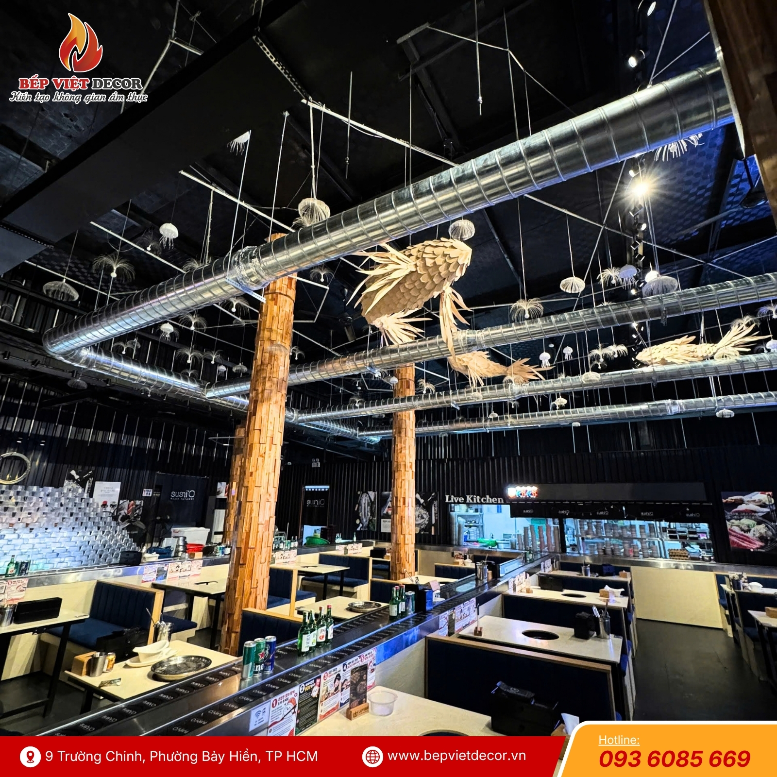 Bàn Giao Hệ Thống Hút Khói Dương Meat Plus