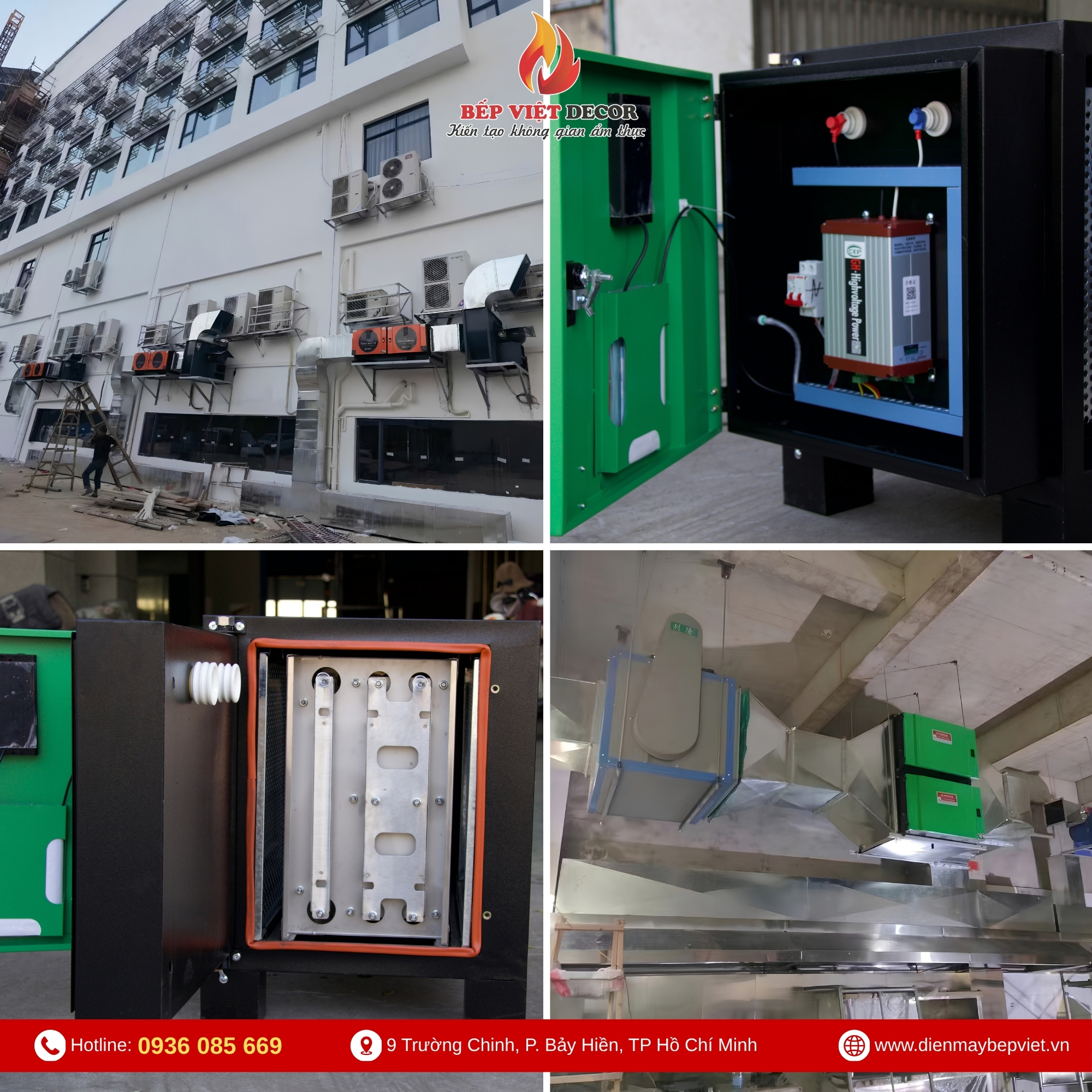 Cấu Tạo Chi Tiết Của Máy Lọc Khói Tĩnh Điện JD-EP-20