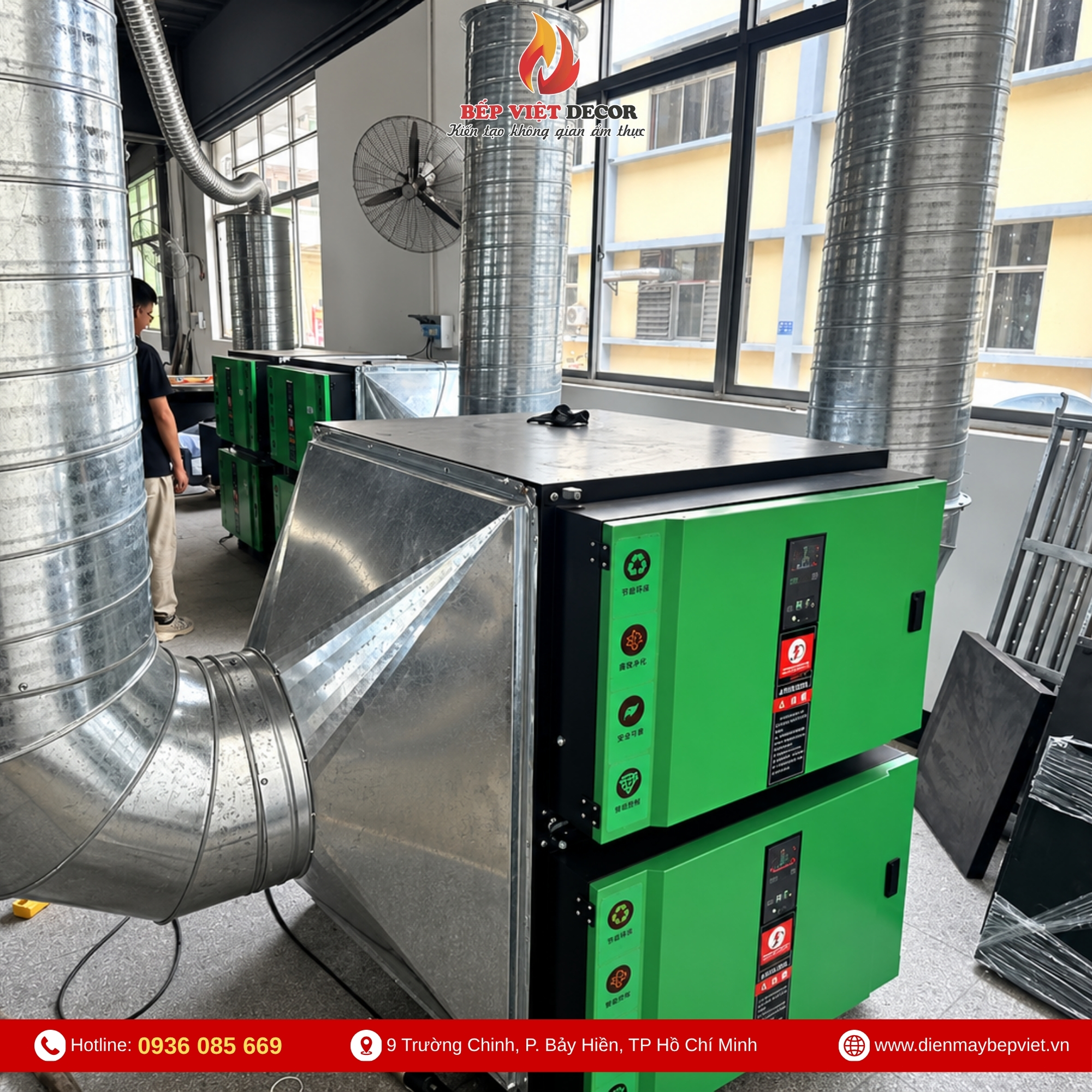 Ưu Điểm Nổi Bật Của Máy Lọc Khói Tĩnh Điện JD-EP-24