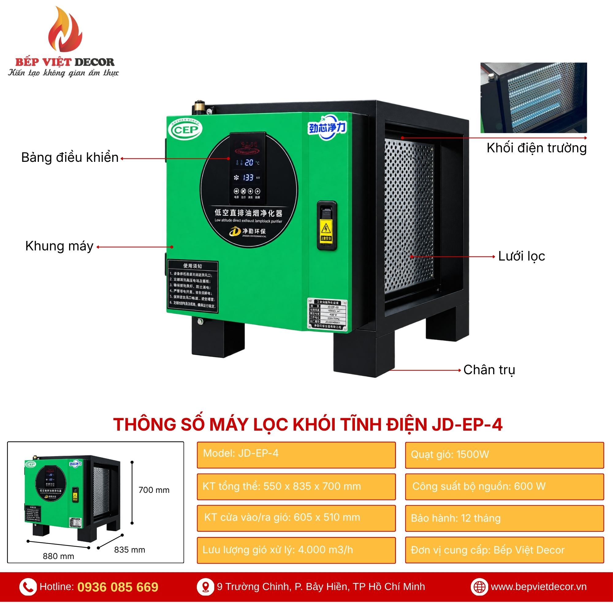 Thông Số Kỹ Thuật Chi Tiết