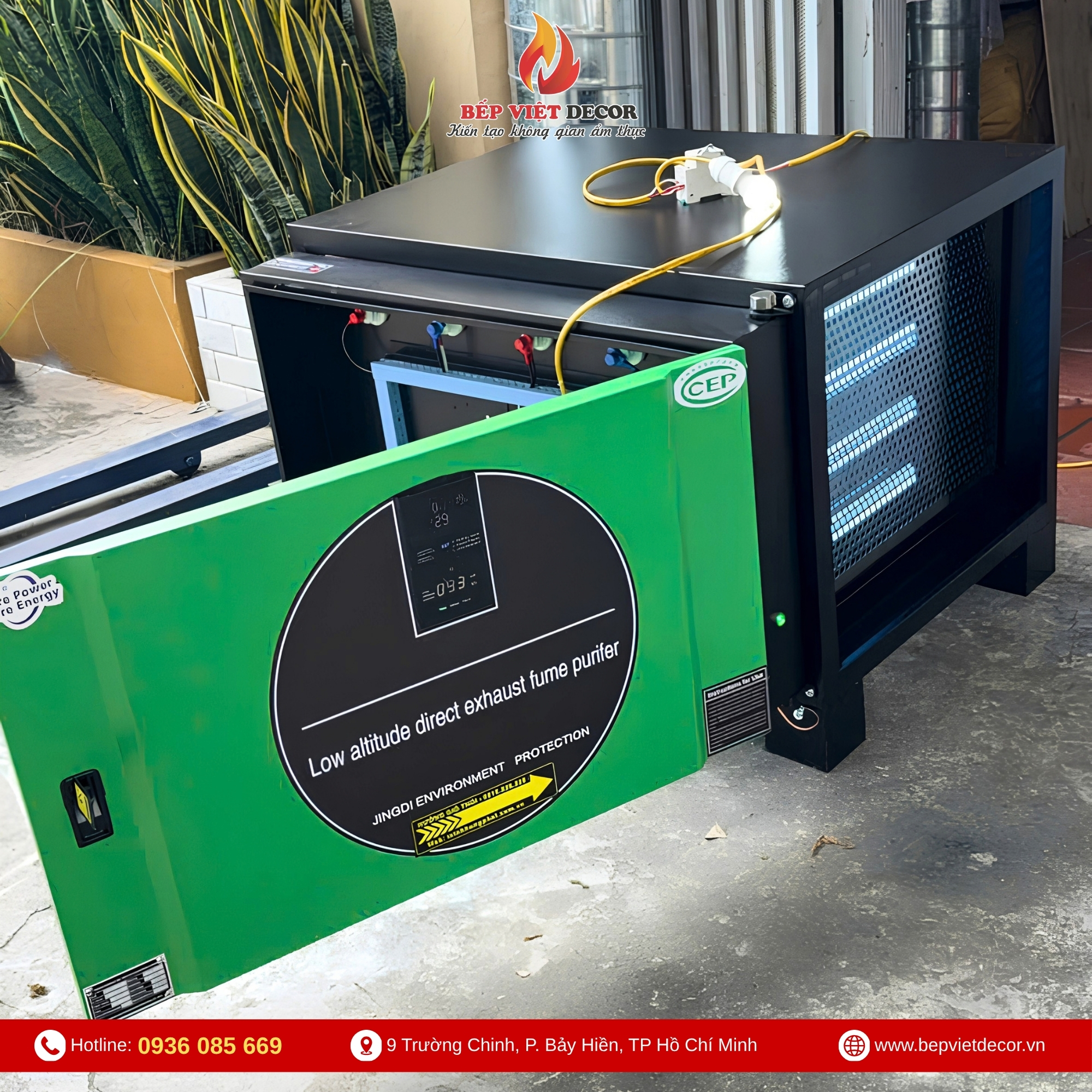 Ưu Điểm Nổi Bật Của Máy Lọc Khói Tĩnh Điện JD-EP-4