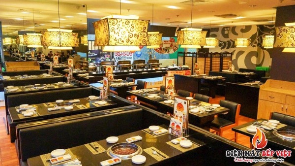 Hệ thống hút khói âm bàn mang đến vẻ đẹp thẩm mỹ tốt hơn cho không gian nhà hàng